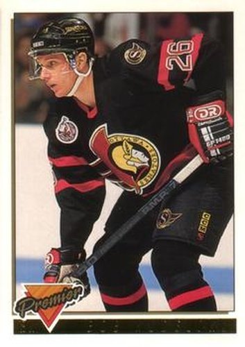 #40 Bob Kudelski - Ottawa Senators - 1993-94 O-Pee-Chee Premier Hockey - Gold