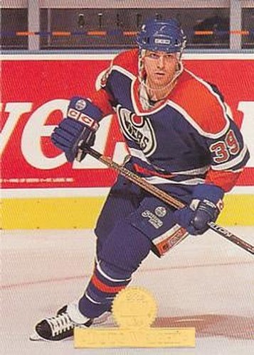 #40 Doug Weight - Edmonton Oilers - 1994-95 Leaf Hockey