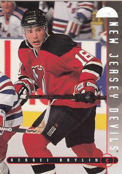 #40 Sergei Brylin - New Jersey Devils - 1995-96 Leaf Hockey