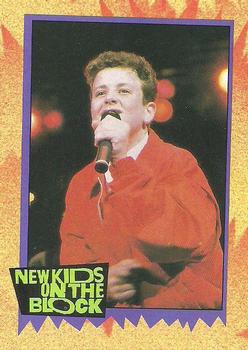 #40b Vital Statistics - Joseph McIntyre - 1989 Topps New Kids on the Block