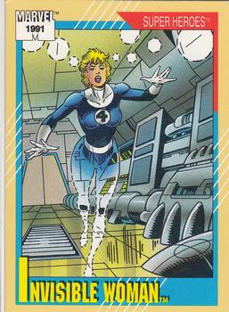#41 Invisible Woman - 1991 Impel Marvel Universe Series II