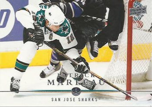 #410 Patrick Marleau - San Jose Sharks - 2008-09 Upper Deck Hockey