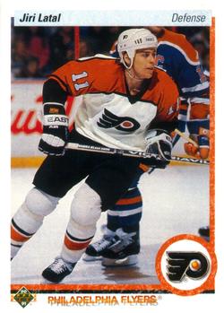 #410 Jiri Latal - Philadelphia Flyers - 1990-91 Upper Deck Hockey