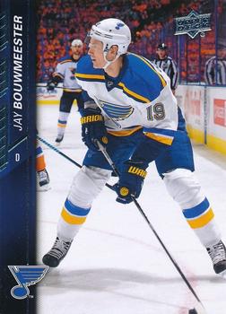 #410 Jay Bouwmeester - St. Louis Blues - 2015-16 Upper Deck Hockey