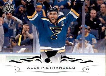 #410 Alex Pietrangelo - St. Louis Blues - 2018-19 Upper Deck Hockey