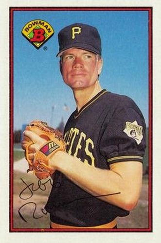 #410 Jeff Robinson - Pittsburgh Pirates - 1989 Bowman Baseball