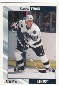 #410 Darryl Sydor - Los Angeles Kings - 1992-93 Score USA Hockey