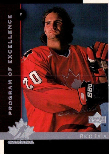 #410 Rico Fata - Canada - 1997-98 Upper Deck Hockey