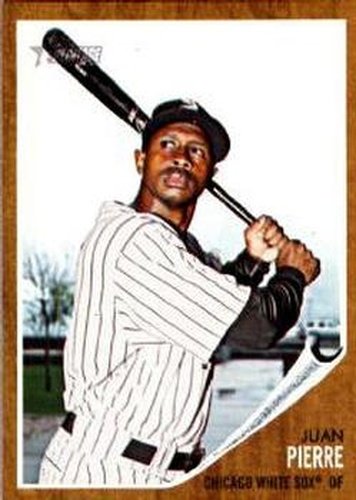 #410 Juan Pierre - Chicago White Sox - 2011 Topps Heritage Baseball