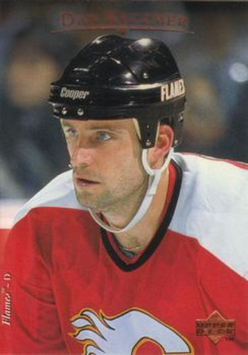 #410 Dan Keczmer - Calgary Flames - 1995-96 Upper Deck Hockey