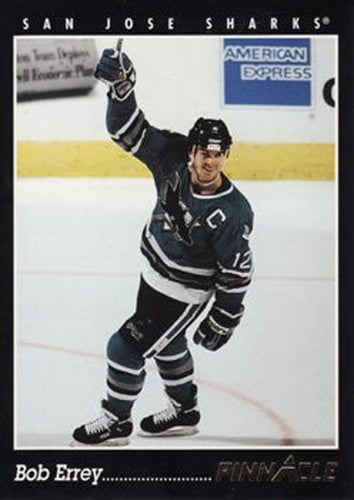 #410 Bob Errey - San Jose Sharks - 1993-94 Pinnacle Hockey