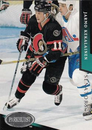 #410 Jarmo Kekalainen - Ottawa Senators - 1993-94 Parkhurst Hockey