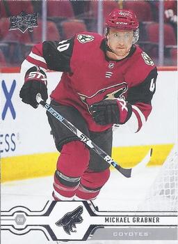 #410 Michael Grabner - Arizona Coyotes - 2019-20 Upper Deck Hockey