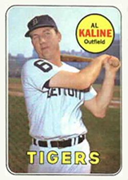 #410 Al Kaline - Detroit Tigers - 1969 Topps Baseball