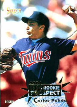 #410 Carlos Pulido - Minnesota Twins - 1994 Select Baseball