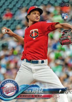 #410 Felix Jorge - Minnesota Twins - 2018 Topps Baseball