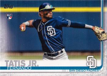 #410 Fernando Tatis Jr. - San Diego Padres - 2019 Topps Baseball