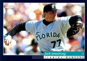 #410 Jack Armstrong - Florida Marlins -1994 Score Baseball