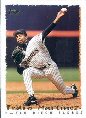 #410 Pedro Martinez - San Diego Padres - 1995 Topps Baseball