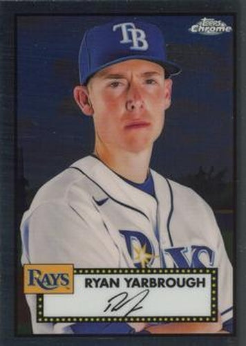 #410 Ryan Yarbrough - Tampa Bay Rays - 2021 Topps Chrome Platinum Anniversary Baseball