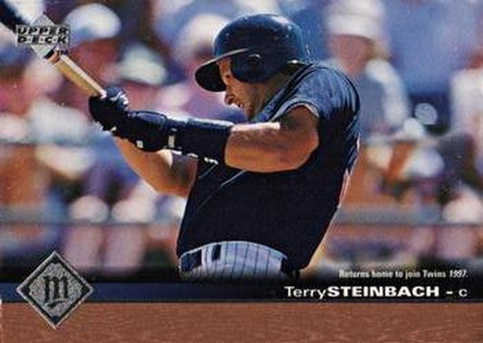 #410 Terry Steinbach - Minnesota Twins - 1997 Upper Deck Baseball