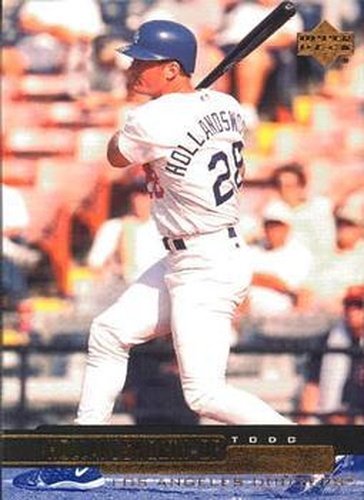 #410 Todd Hollandsworth - Los Angeles Dodgers - 2000 Upper Deck Baseball
