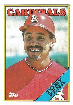 #410 Tony Pena - St. Louis Cardinals - 1988 Topps Baseball
