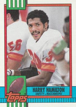 #410 Harry Hamilton - Tampa Bay Buccaneers - 1990 Topps Football