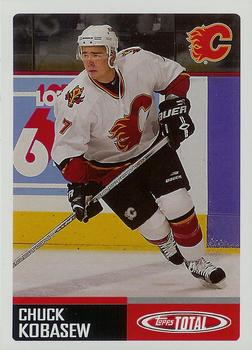 #410 Chuck Kobasew - Calgary Flames - 2002-03 Topps Total Hockey