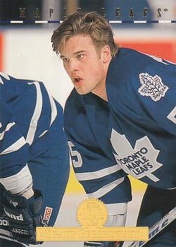 #410 Drake Berehowsky - Toronto Maple Leafs - 1994-95 Leaf Hockey
