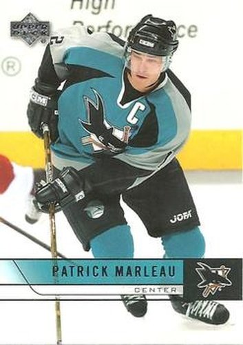 #410 Patrick Marleau - San Jose Sharks - 2006-07 Upper Deck Hockey