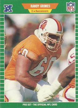#410 Randy Grimes - Tampa Bay Buccaneers - 1989 Pro Set Football