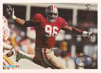 #411 Dennis Brown - San Francisco 49ers - 1994 Fleer Football