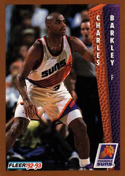 #411 Charles Barkley - Phoenix Suns - 1992-93 Fleer Basketball