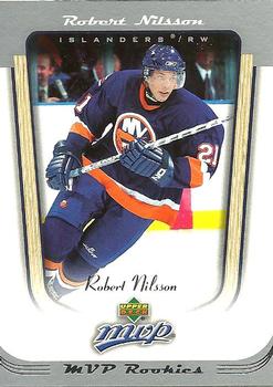 #411 Robert Nilsson - New York Islanders - 2005-06 Upper Deck MVP Hockey