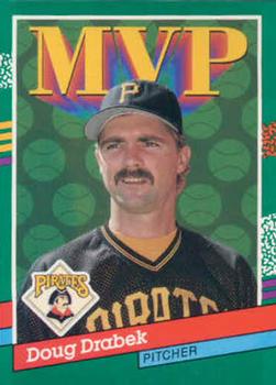 #411 Doug Drabek - Pittsburgh Pirates - 1991 Donruss Baseball