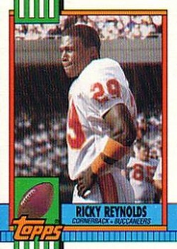 #411 Ricky Reynolds - Tampa Bay Buccaneers - 1990 Topps Football
