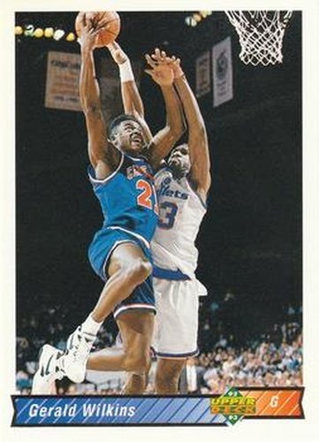 #411 Gerald Wilkins - Cleveland Cavaliers - 1992-93 Upper Deck Basketball