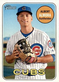 #411 Albert Almora - Chicago Cubs - 2018 Topps Heritage Baseball