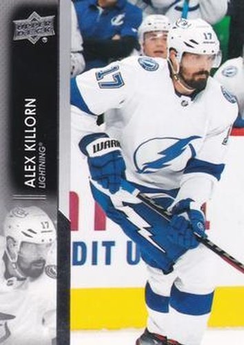 #411 Alex Killorn - Tampa Bay Lightning - 2021-22 Upper Deck Hockey