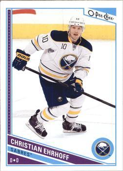 #411 Christian Ehrhoff - Buffalo Sabres - 2013-14 O-Pee-Chee Hockey