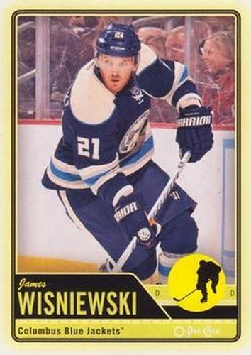 #411 James Wisniewski - Columbus Blue Jackets - 2012-13 O-Pee-Chee Hockey