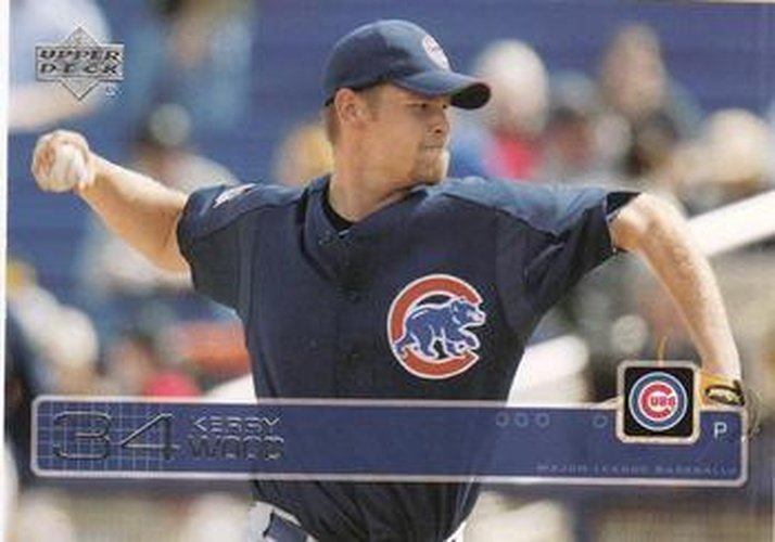#411 Kerry Wood - Chicago Cubs - 2003 Upper Deck Baseball
