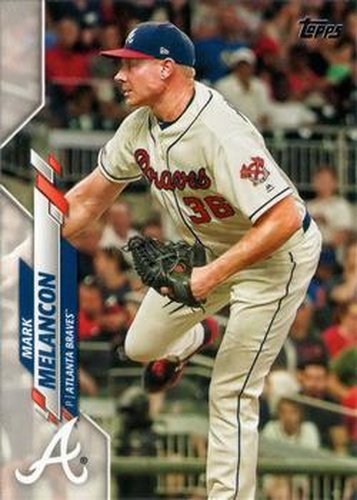 #411 Mark Melancon - Atlanta Braves - 2020 Topps Baseball