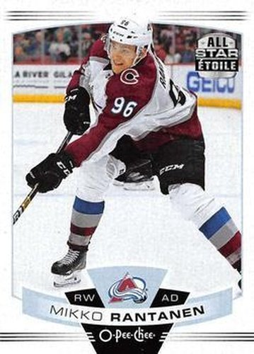 #411 Mikko Rantanen - Colorado Avalanche - 2019-20 O-Pee-Chee Hockey