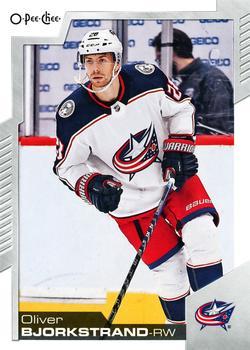 #411 Oliver Bjorkstrand - Columbus Blue Jackets - 2020-21 O-Pee-Chee Hockey