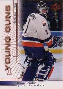 #411 Rick DiPietro - New York Islanders - 2000-01 Upper Deck Hockey
