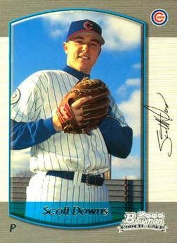 #411 Scott Downs - Chicago Cubs - 2000 Bowman Baseball