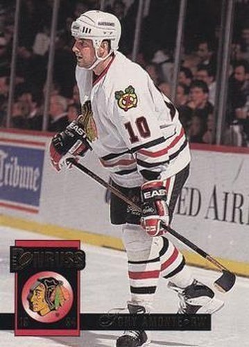 #411 Tony Amonte - Chicago Blackhawks - 1993-94 Donruss Hockey