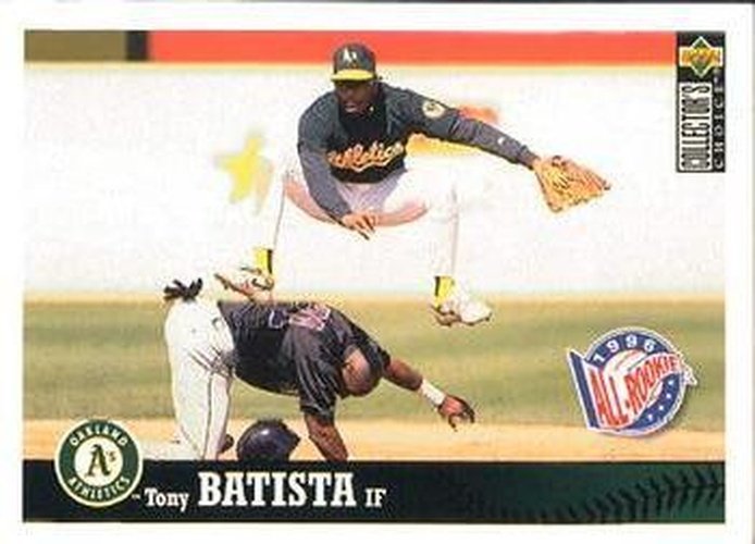 #411 Tony Batista - Oakland Athletics - 1997 Collector's Choice Baseball